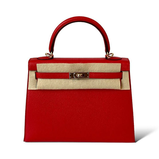 Hermes Kelly 22 Orange Field